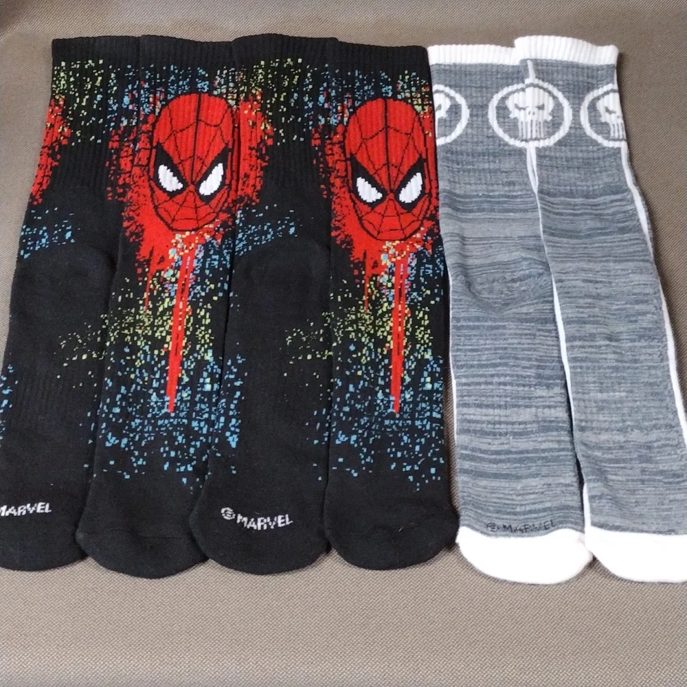 3 pair Marvel adult socks